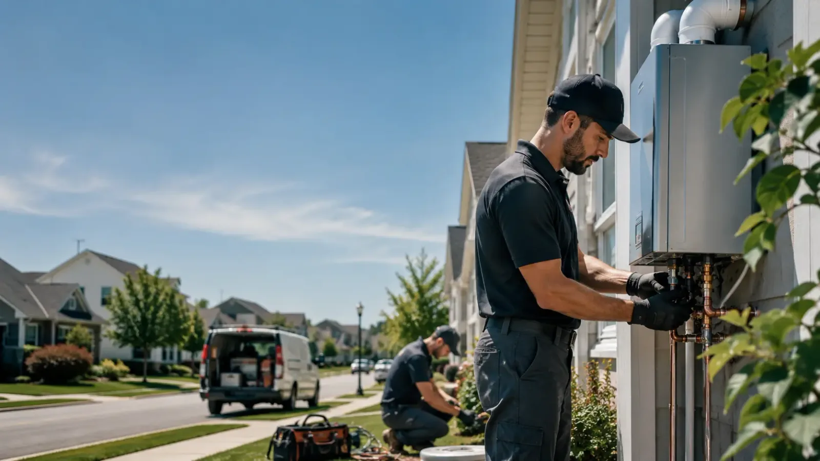 Tankless Water Heater Installation in Severn, MD